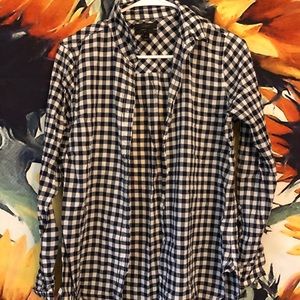 J.Crew plaid button up shirt